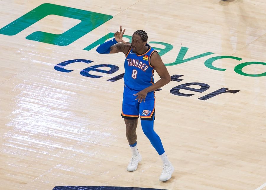 Jalen Williams poderá estar disponível para as finais da NBA caso o Thunder avance.