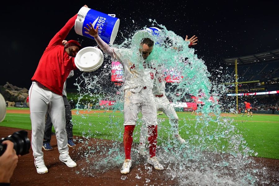 MLB: Athletics at Los Angeles Angels