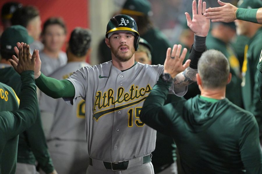 MLB: Athletics at Los Angeles Angels