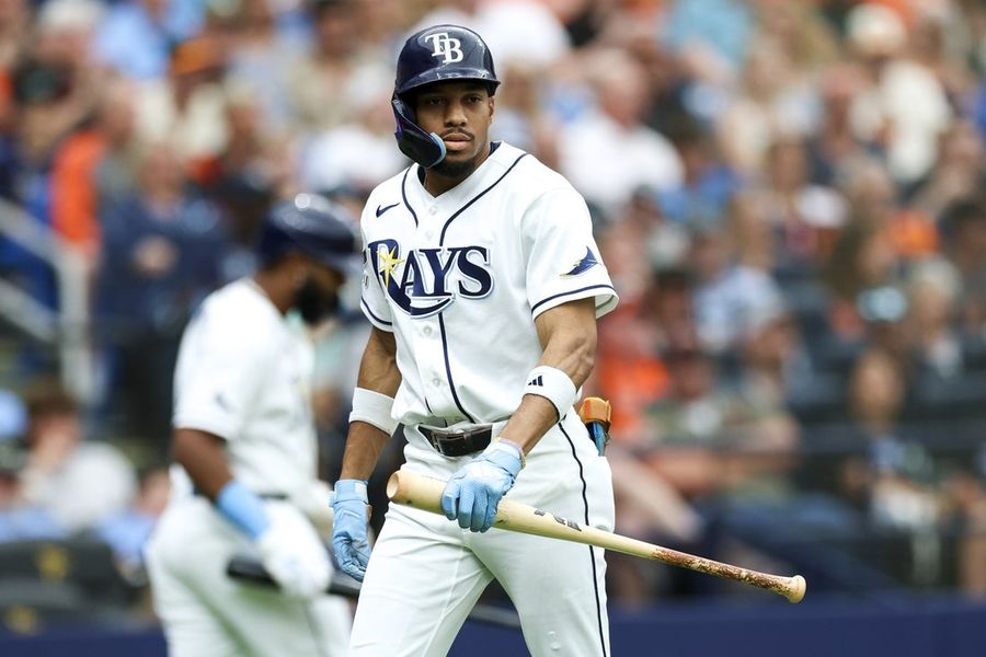 Amid rough week, Rays’ Chandler Simpson (thumb) leaves vs. Marlins