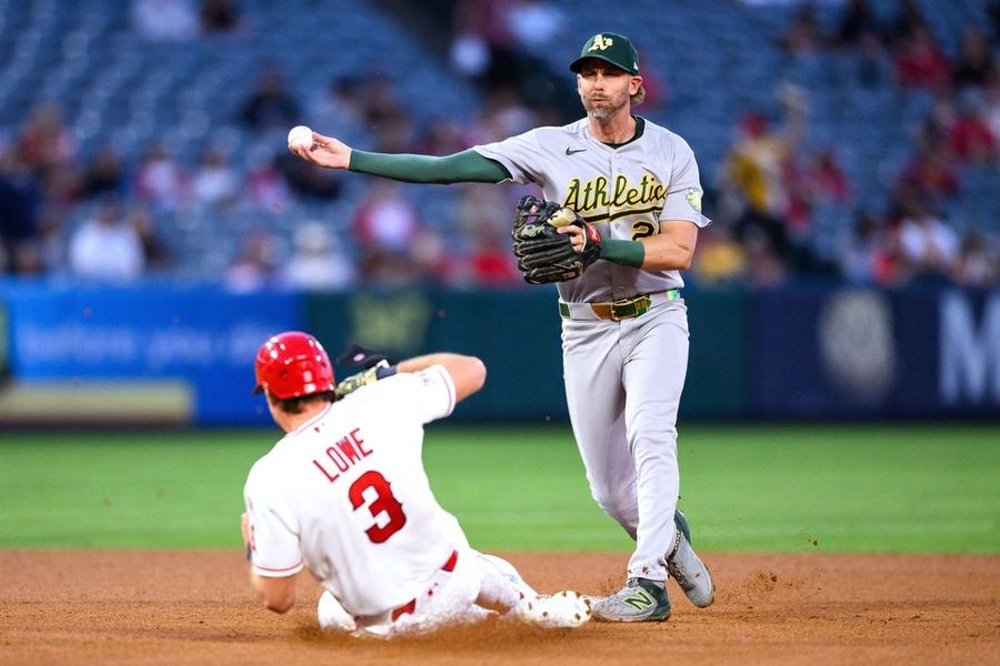 MLB: Athletics at Los Angeles Angels