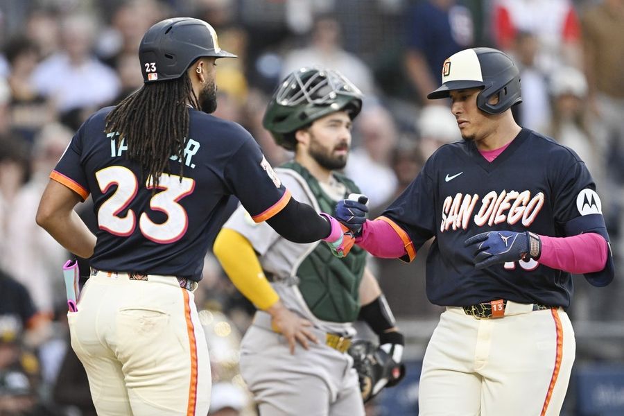 MLB: Athletics at San Diego Padres