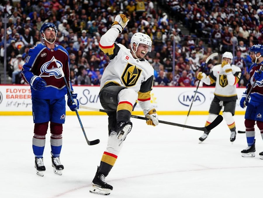 NHL: Stanley Cup Playoffs-Vegas Golden Knights at Colorado Avalanche