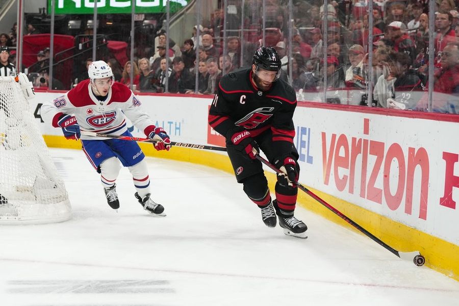 NHL: Stanley Cup Playoffs-Montreal Canadiens at Carolina Hurricanes
