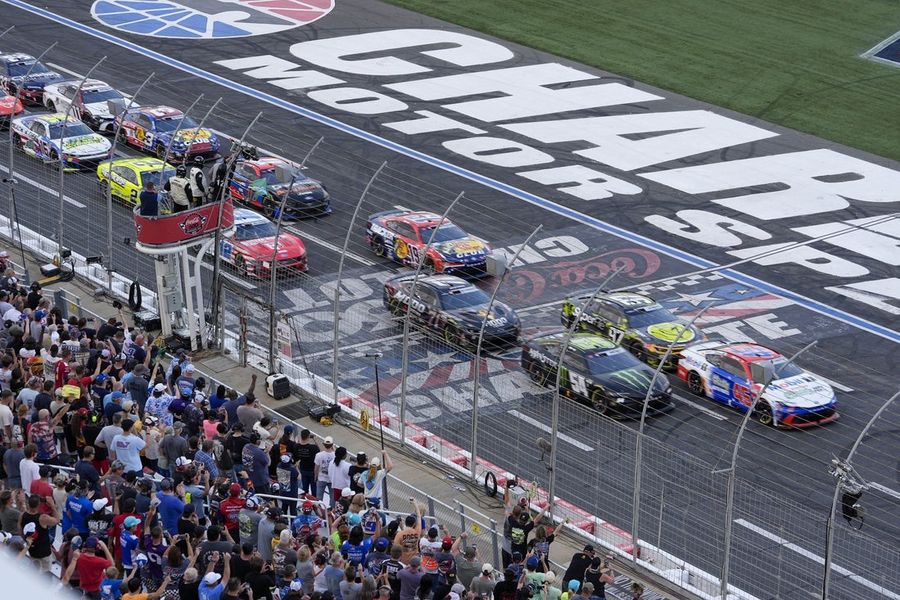 NASCAR bans woman accused of assault with golf cart