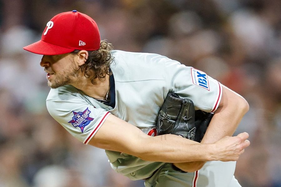 Trio of solo HRs help Phillies down Padres again