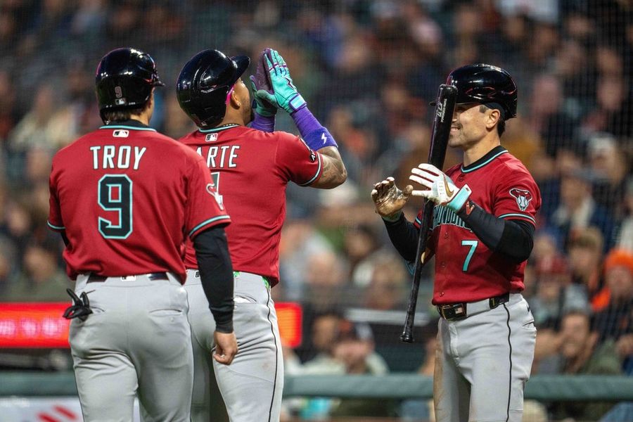 Ketel Marte y los Diamondbacks mantienen su dominio sobre los Giants.