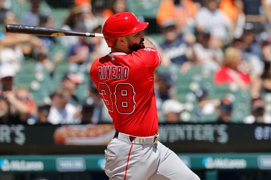 Sebastian Rivero breaks out for 5 hits, 6 RBIs as Angels rout Dodgers