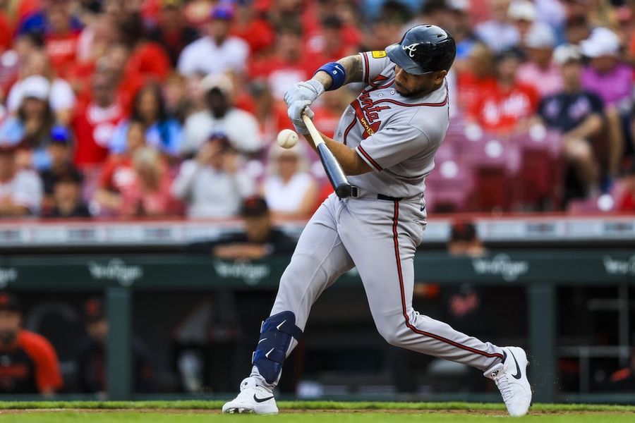 O ataque dos Braves continua em boa fase na vitória sobre os Reds.
