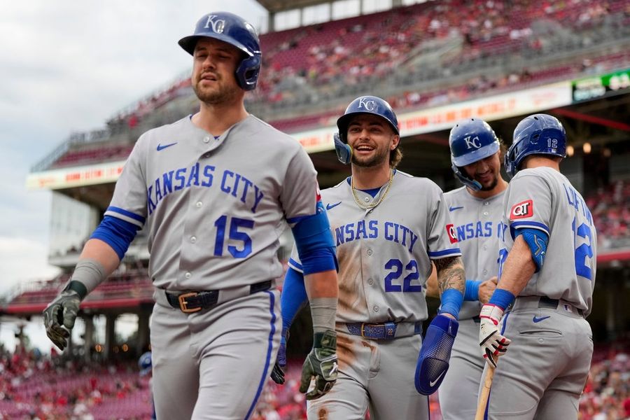 Lane Thomas' first-inning slam sets tone as Royals drub Reds