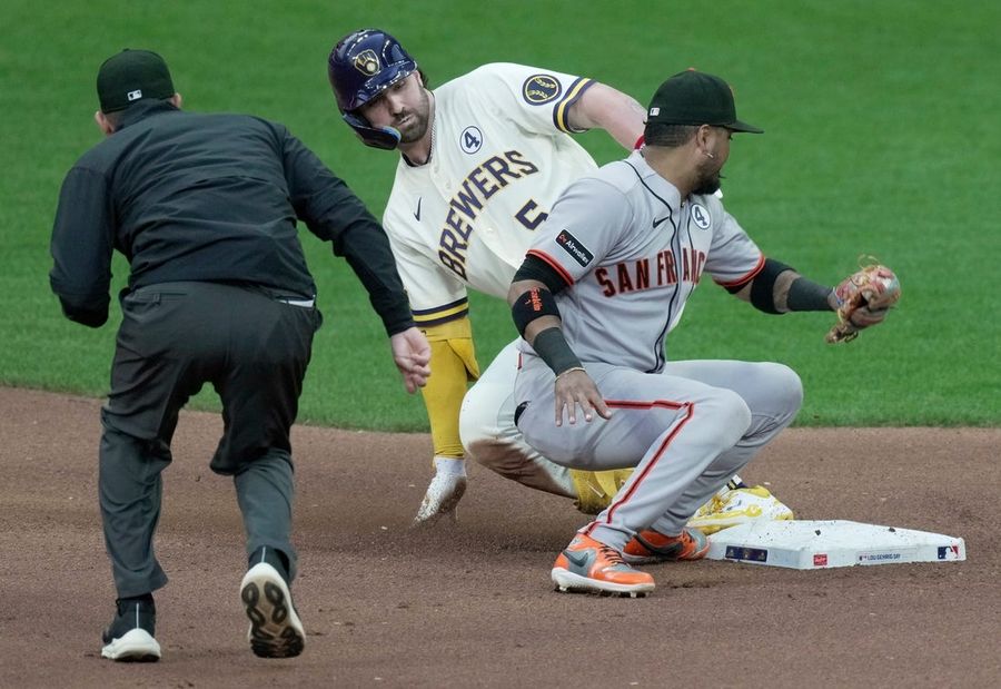 Kyle Harrison fans 12 as Brewers overpower Giants