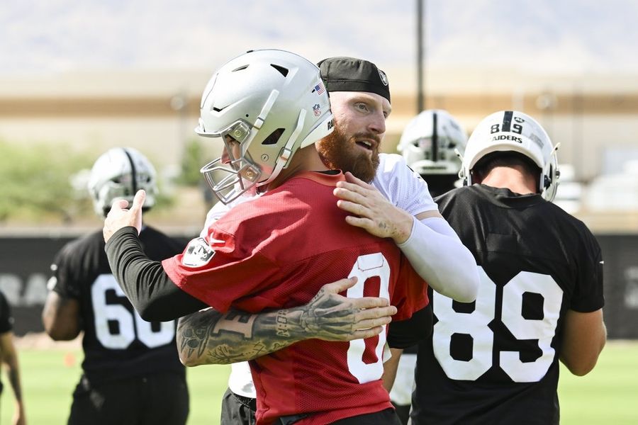 Raiders hold Kirk Cousins, Maxx Crosby out of practice for Friday fight
