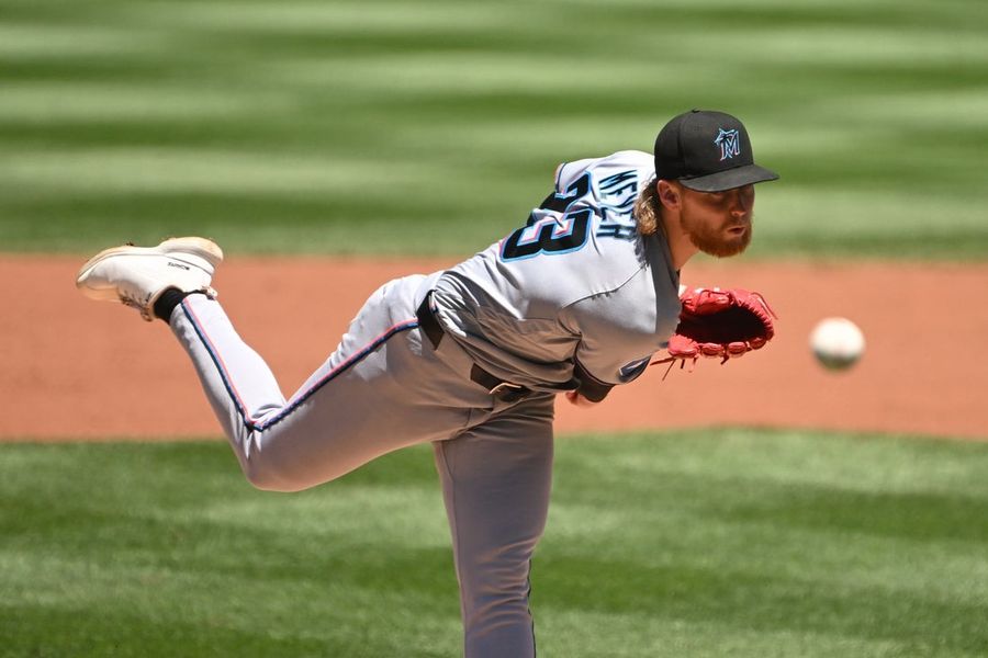 Max Meyer domina a los Nationals y los Marlins consiguen la barrida de la serie.