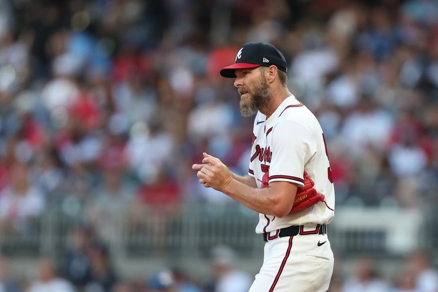 Rested Chris Sale, Braves chase series win vs. Brewers