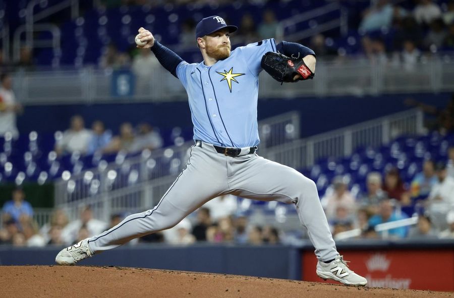 Drew Rasmussen dominant in Rays' 2-hit shutout of Marlins