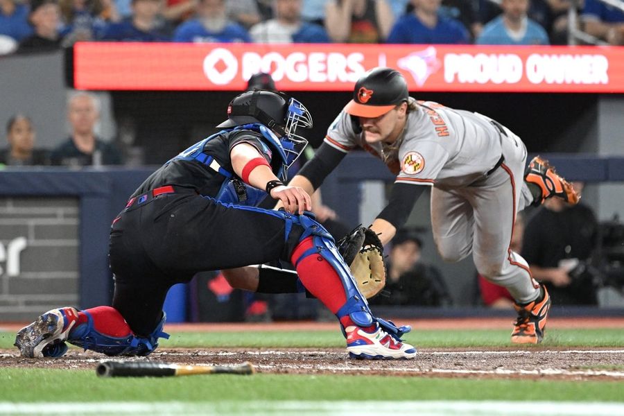 Adley Rutschman's 4 hits, 5 RBIs send Orioles past Blue Jays