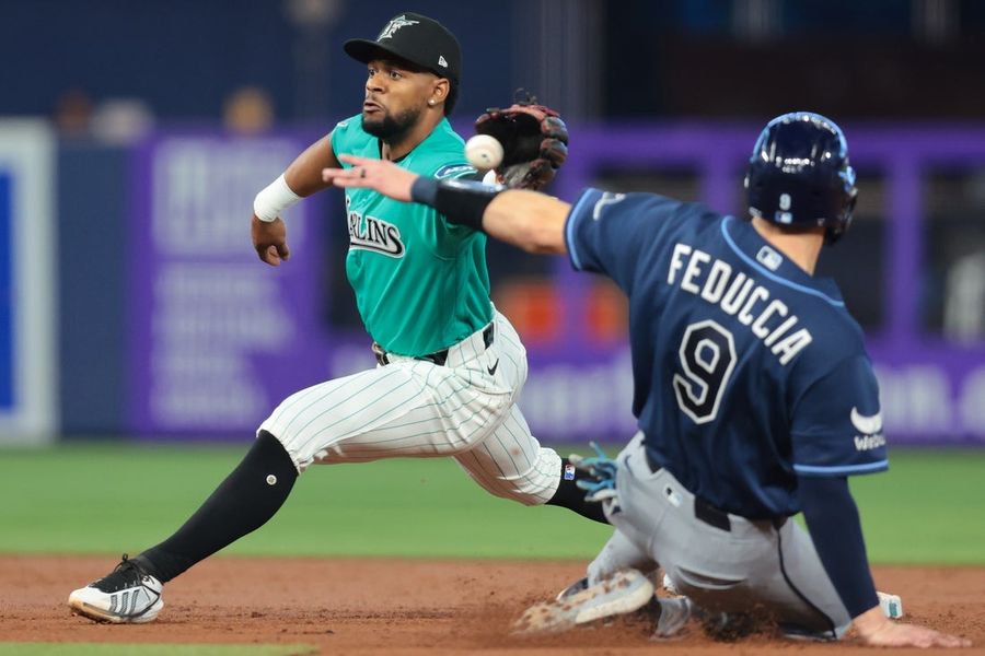 Sandy Alcantara pitches Marlins past Rays