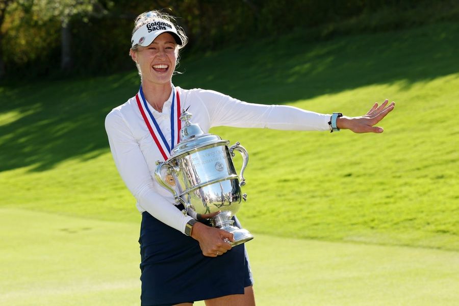 Nelly Korda maintains competitive mindset while pursuing rare heights