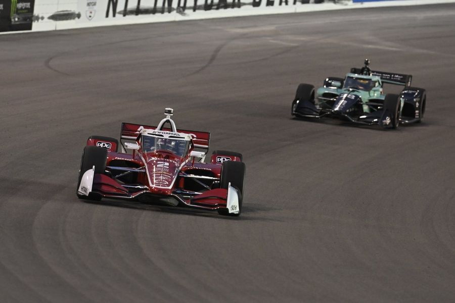 Josef Newgarden continues dominance with 6th career win at Illinois oval
