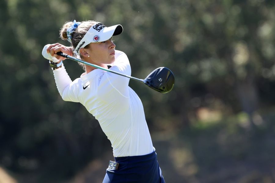 Golf Glance: Nelly Korda seeks major history; PGA Tour's final signature event