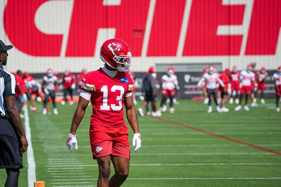 Chiefs rookie WR Cyrus Allen carted off practice field