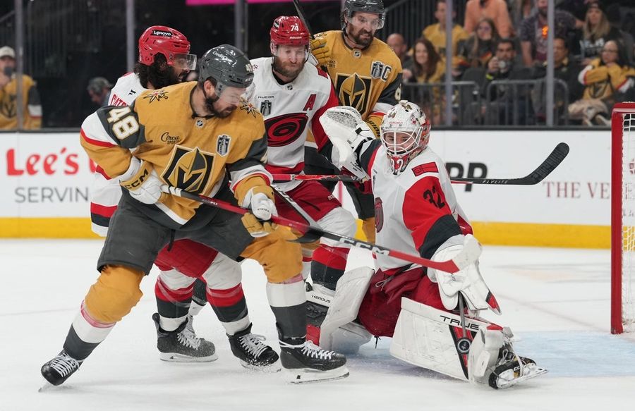 Brandon Bussi earns Game 5 start for Hurricanes vs. Golden Knights