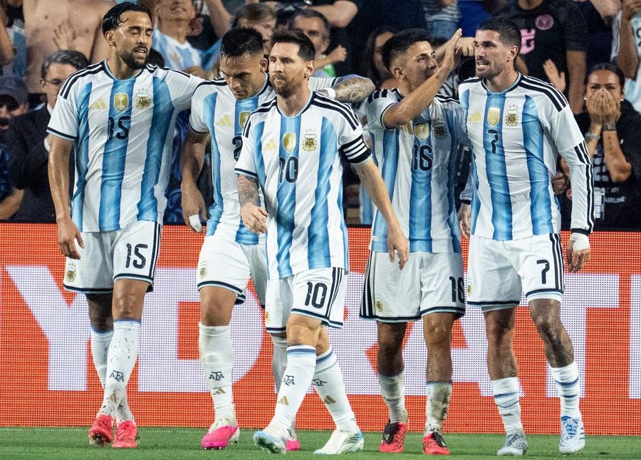 Argentina vault back to No. 1 in FIFA world ranking