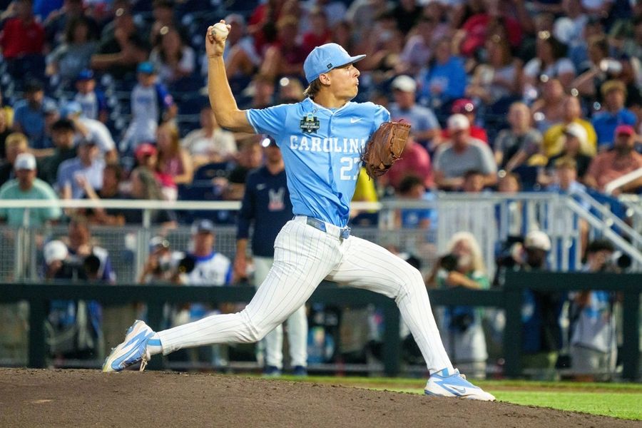 No. 5 Tar Heels top No. 16 W. Virginia, move on at MCWS