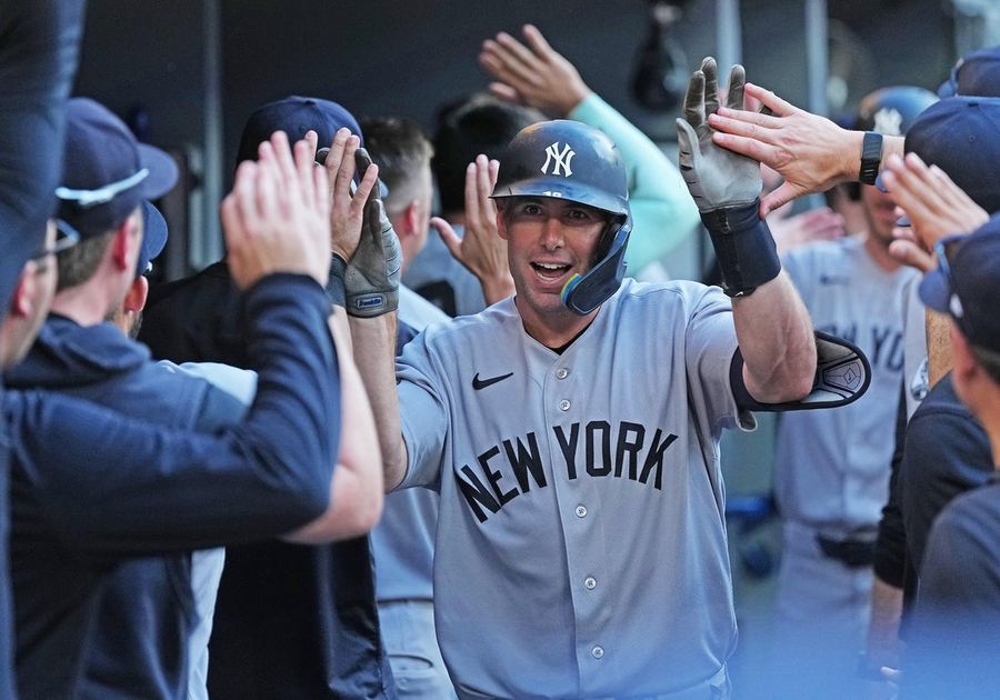 Jasson Dominguez, Paul Goldschmidt lead Yanks as they seek series win vs. Jays