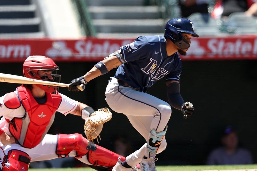 Rays avoid sweep with 5-run inning vs. Angels