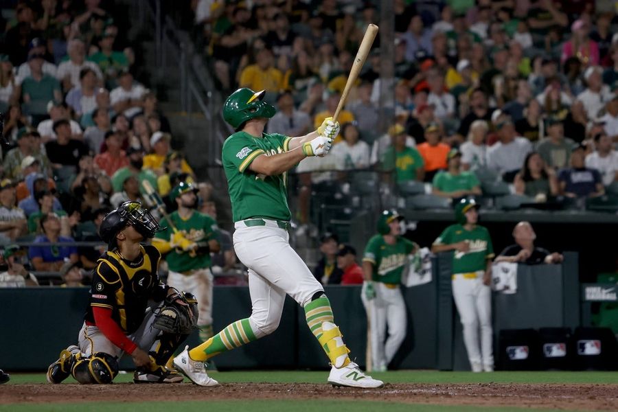 Nick Kurtz, A's flexing muscles ahead of rematch vs. Pirates