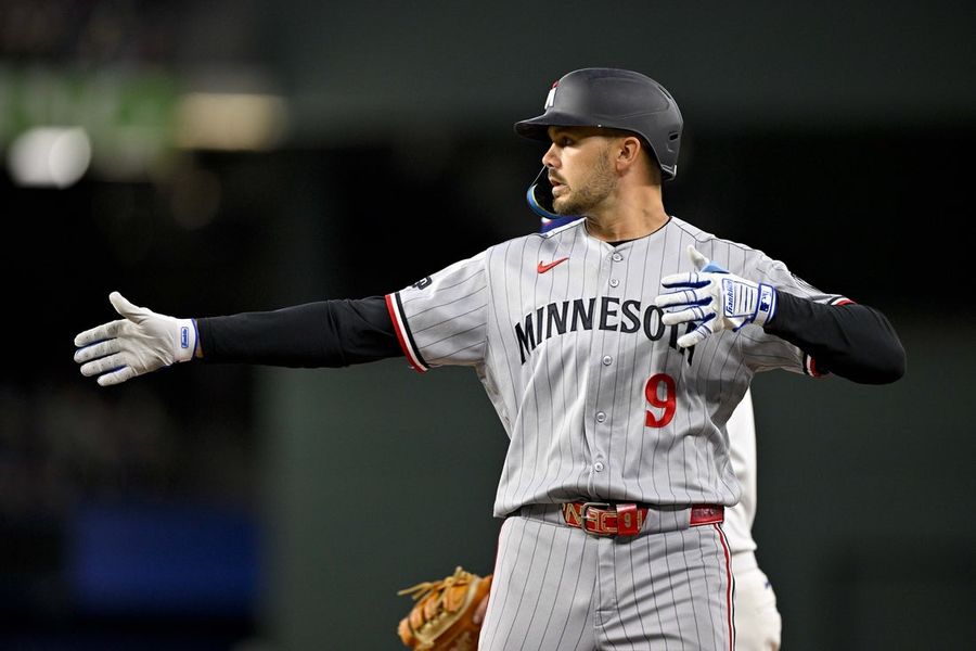 Trevor Larnach, Twins complete road sweep of Rangers