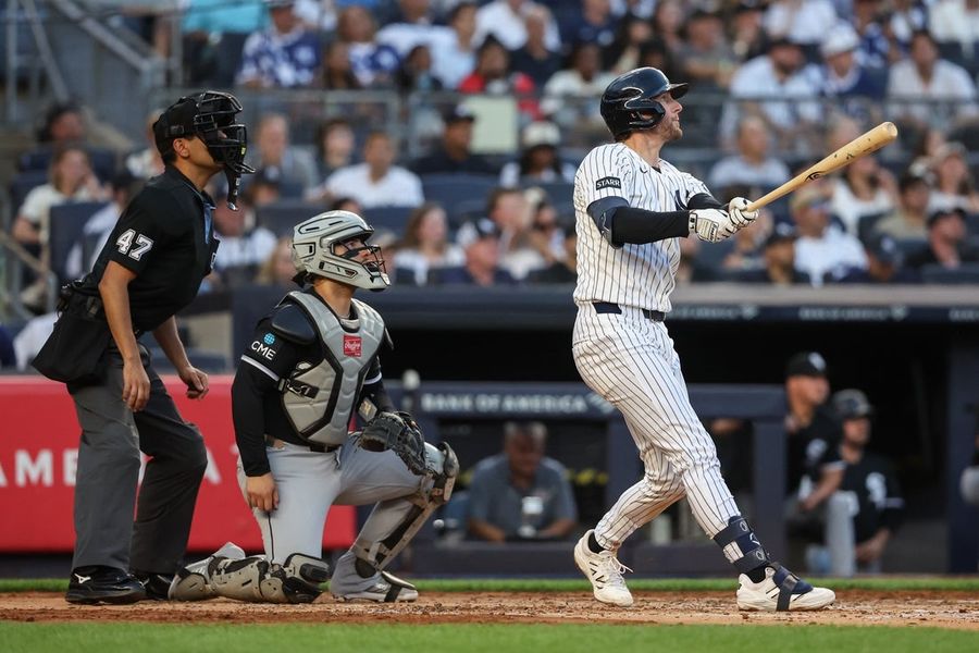 Andrew Benintendi's pinch-hit slam lifts White Sox past Yankees