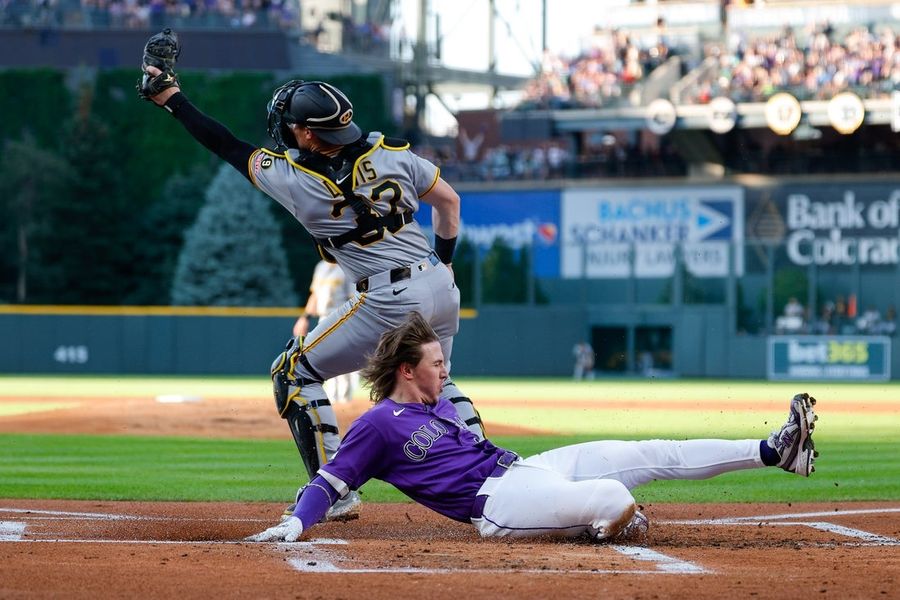 Jake McCarthy e Tomoyuki Sugano ajudam os Rockies a conquistar uma vitória apertada contra os Pirates.