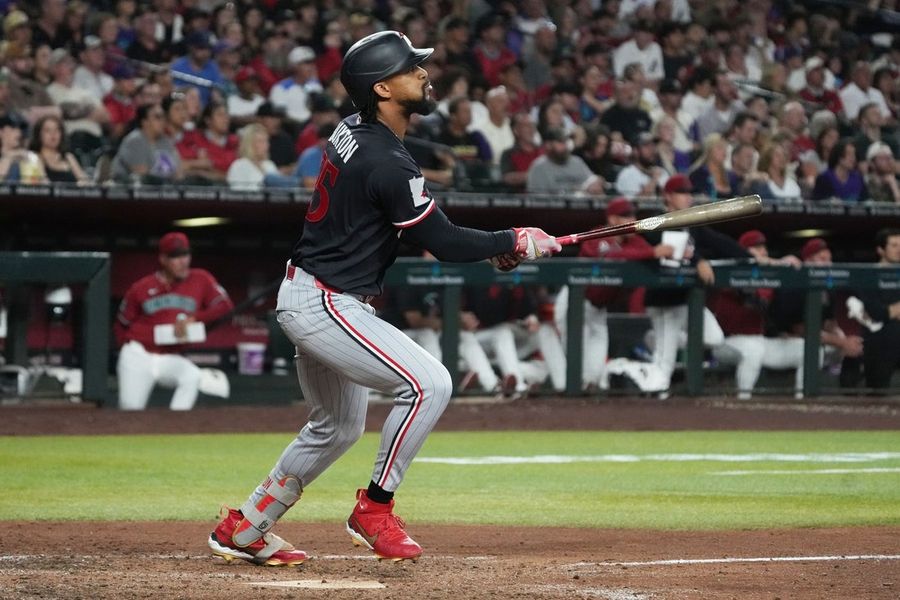 Byron Buxton explode um home run de 10 corridas na quinta entrada, impulsionando os Twins para uma vitória arrasadora sobre os Diamondbacks.