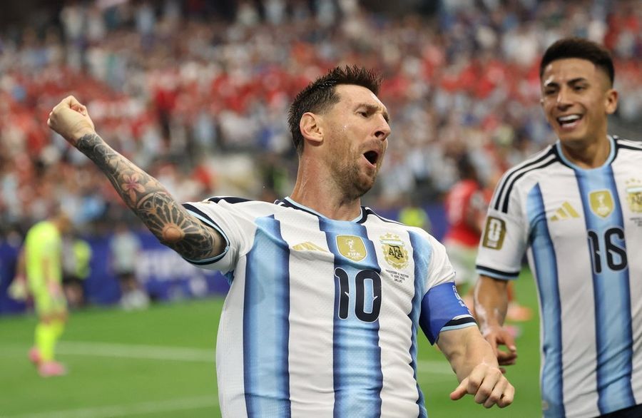 Argentina's Lionel Messi breaks World Cup goals record vs. Austria