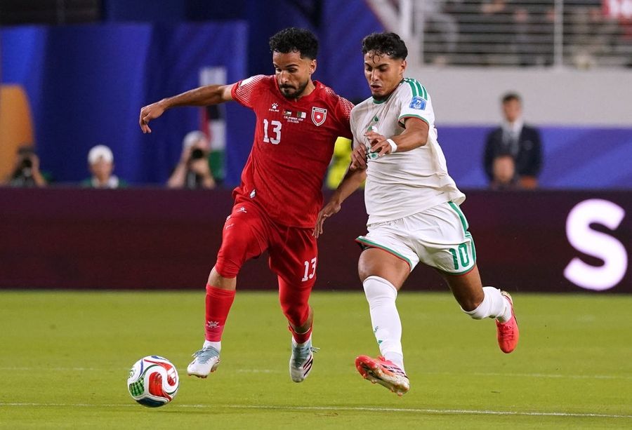 Second-half goals carry Algeria to comeback win over Jordan