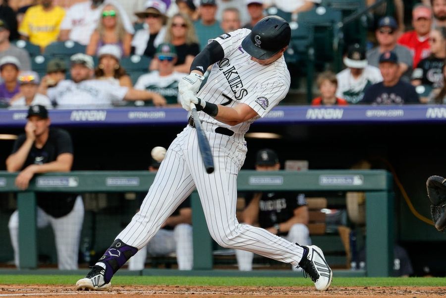 TJ Rumfield y los Rockies buscan frenar a los Marlins.