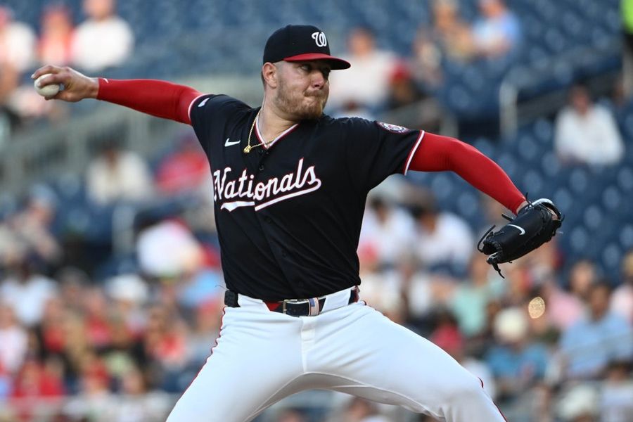 Nationals' Cade Cavalli sorry for remark toward Willson Contreras