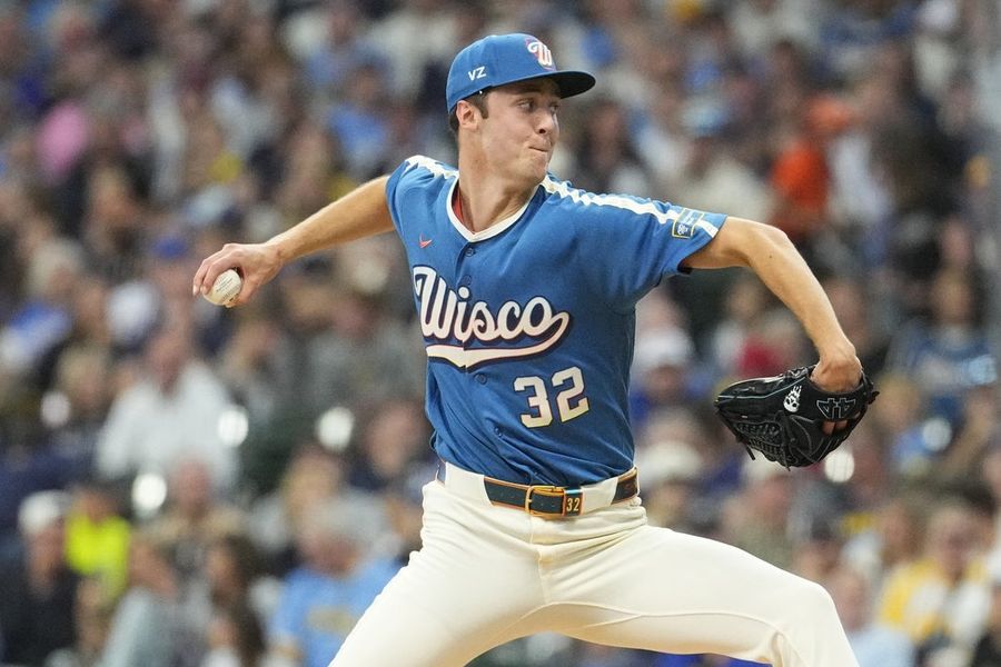 Brewers flamethrower Jacob Misiorowski clocks 105.5 mph pitch