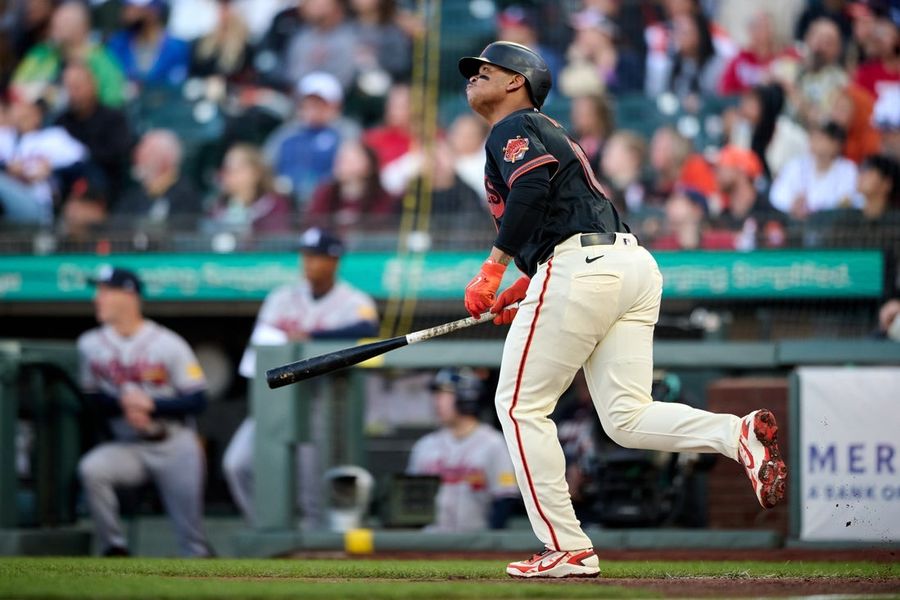 Rafael Devers homers twice as Giants toss 1-hit shutout vs. Braves