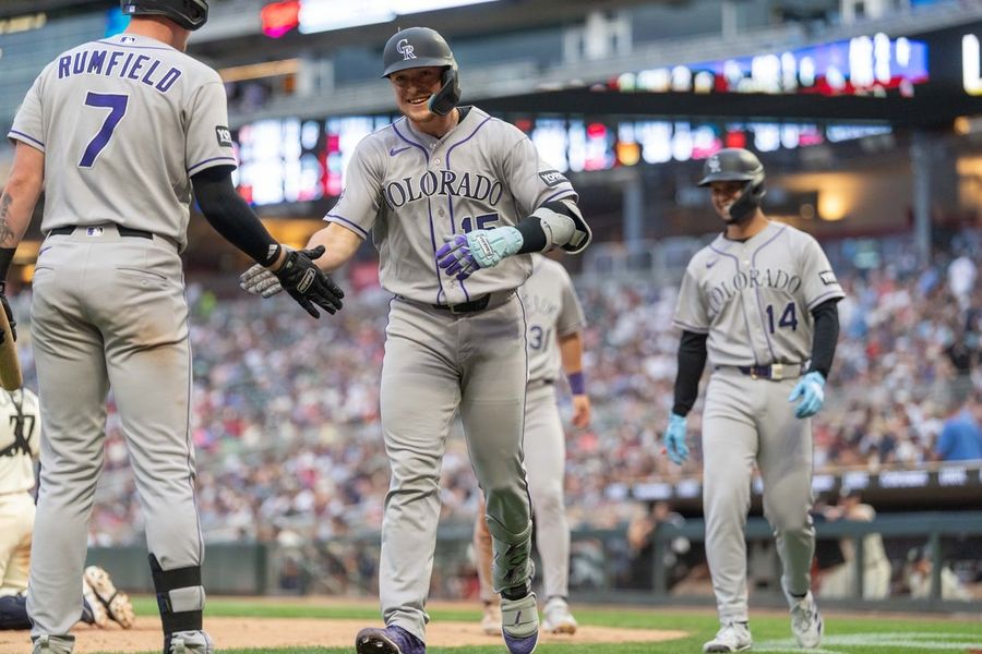 Rockies' Hunter Goodman brings hot bat to rubber game vs. Twins 