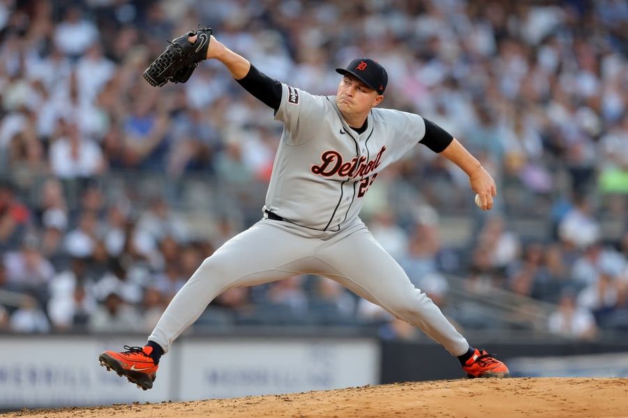 Riley Greene conecta dos jonrones mientras Tarik Skubal y los Tigres dominan a los Yankees.