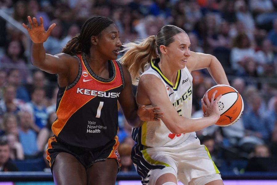 Paige Bueckers leads Wings to close win over fading Sun
