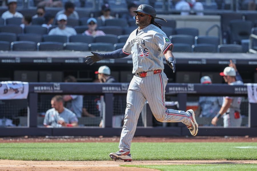 Twins blast 6 HRs, as Yankees continue skid