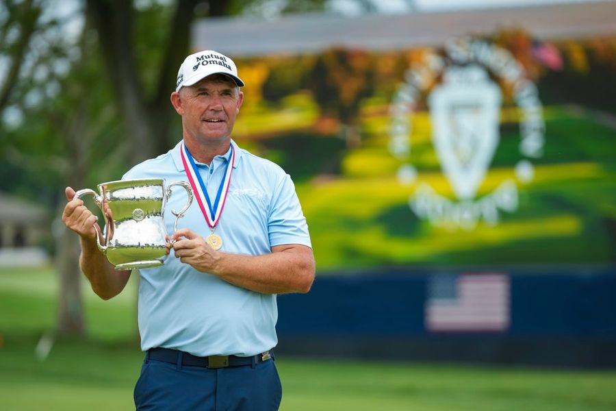 Padraig Harrington conquista su tercer título del Abierto Senior de Estados Unidos.