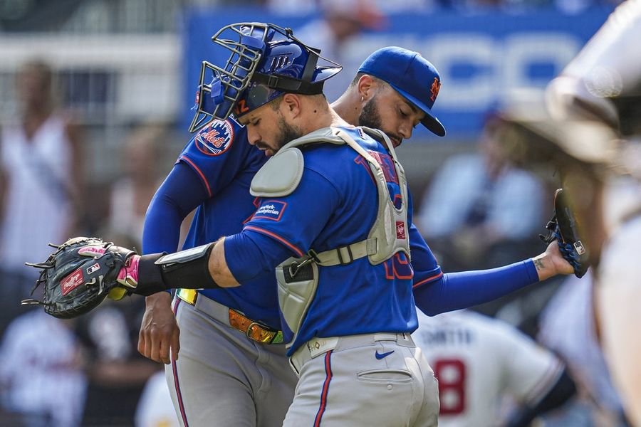Fresh off escaping with win, Mets vie for series split vs. Braves