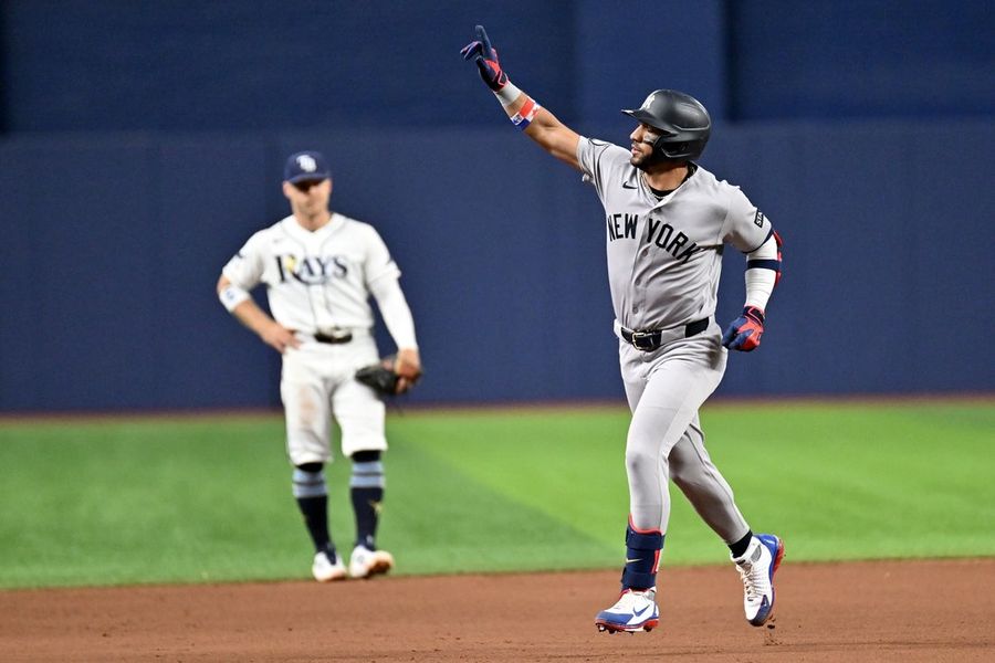 Yankees beat Rays behind 3 hits, all home runs