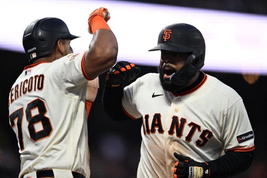 Heliot Ramos (2 HRs), Landen Roupp star in Giants' rout of Jays