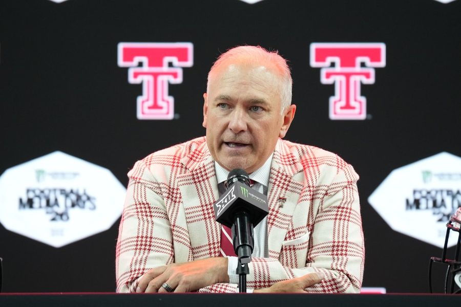 Texas Tech’s Joey McGuire talks life after Sorsby, chasing Texas game